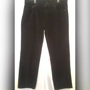 Black Calvin Klein Corduroy Pants